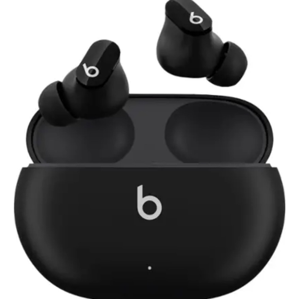 Beats Studio Buds+ Black/White Wireless Earbuds w/Charging Case (New-open box)